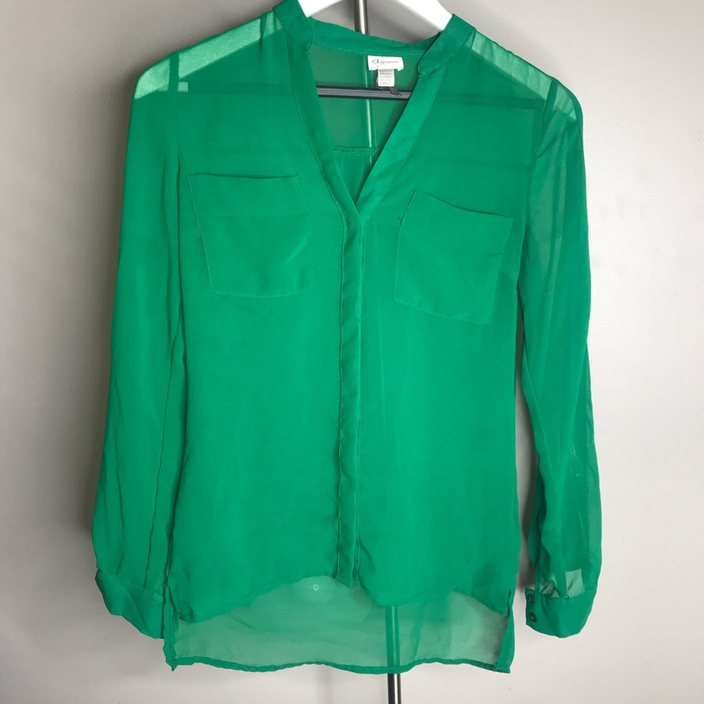 Dynamite chiffon blouse
